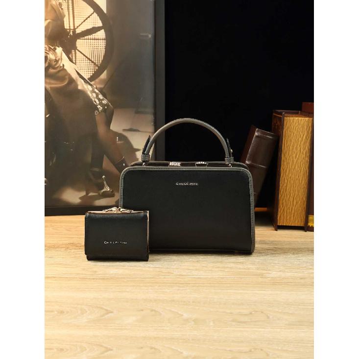 Solid Color New Handbag Trendy Fashion Shoulder Bag Crossbody Bag Textured Large and Small Combination Bag Direct from Manufacturer