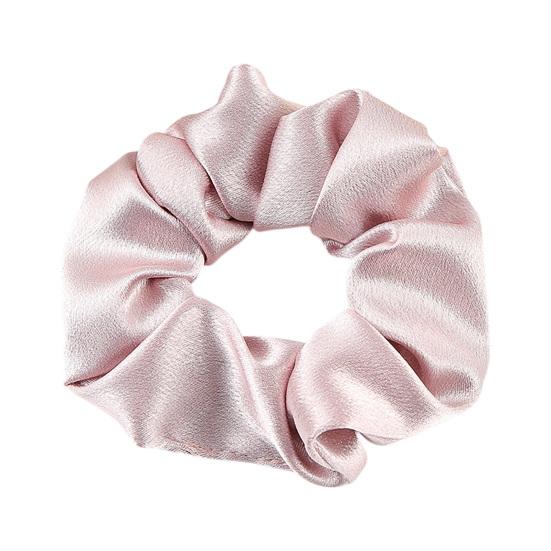 

Hair Tie Adjustable Fit High Elasticity Smooth Satin Hair Band Soft Non-Irritating Scalp Hair Holder Daily Party Outing Hair Accessory рожевий