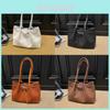 Retro Woven Pu Tote Bag For Women With Large Capacity And Magnetic Closure For Daily Use