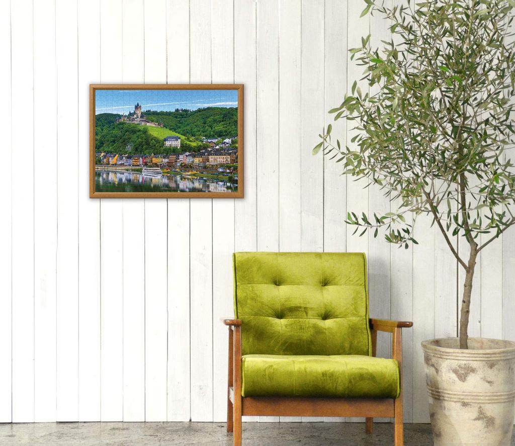 APPLEONE Beautiful Old Castle Cochem Jigsaw Puzzle X 38 Made In Japan 500-281 (Germany) 500-Piece (53 Cm)