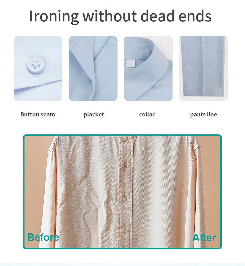 European High-Power Steam Iron with Ceramic Soleplate and Automatic Power-Off