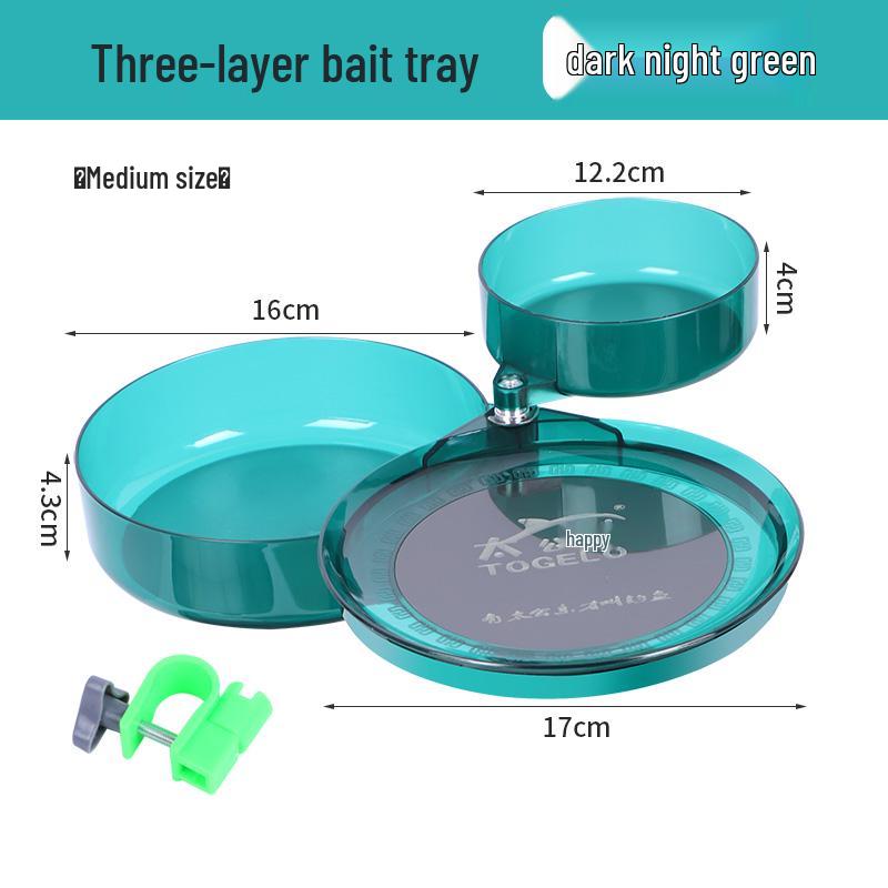 Magnetischer Köderbehälter & Erdspieß: Starke Drahtziehhilfe & loser Grundfutterbehälter für Angelstühle
