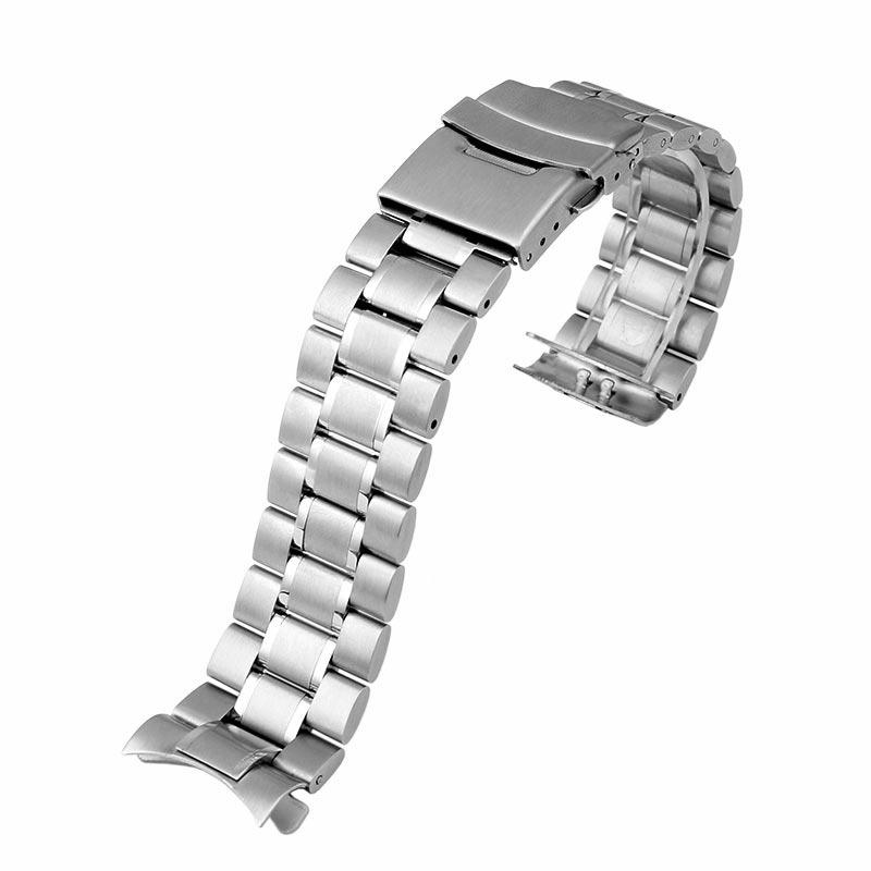 Stainless steel strap For Casio MTP-1375 EFV-540 500 EFS-S510 EFR-303 Universa Metal Watchband 20mm 22mm Bracelet wristband