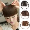 Pretty Women Girl Clip On Front Side Straight Fringe Bangs Hair Piece Extension