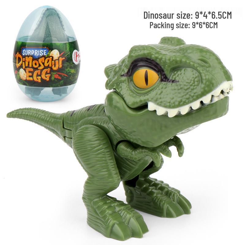 Cross-Border Tyrannosaurus Rex Articulated Dinosaur Egg Pack Toy