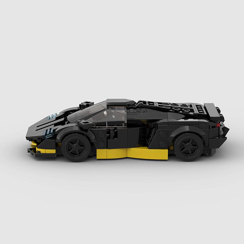 MOC Speed Technical City Super Sports Car Cool Racing Building Block Model Vehicle Kids Toys Racing Men's Collection