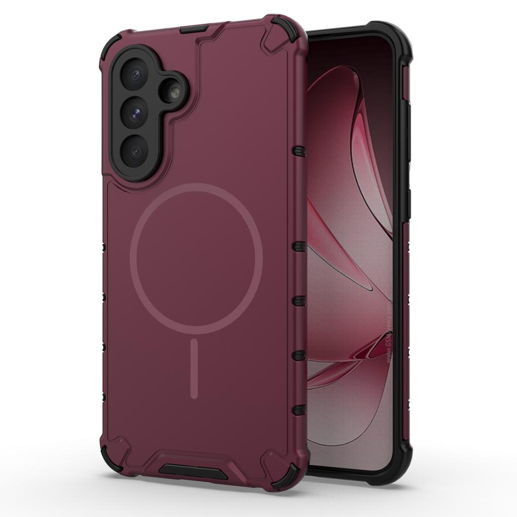 Militärstandard Robustes Magnetisches Case Für Magsafe Für Samsung S25 S24 S23 Plus Ultra A56 A36 A55 A35 A25 A14 A34 A54 Airbag Stoßfeste Hülle