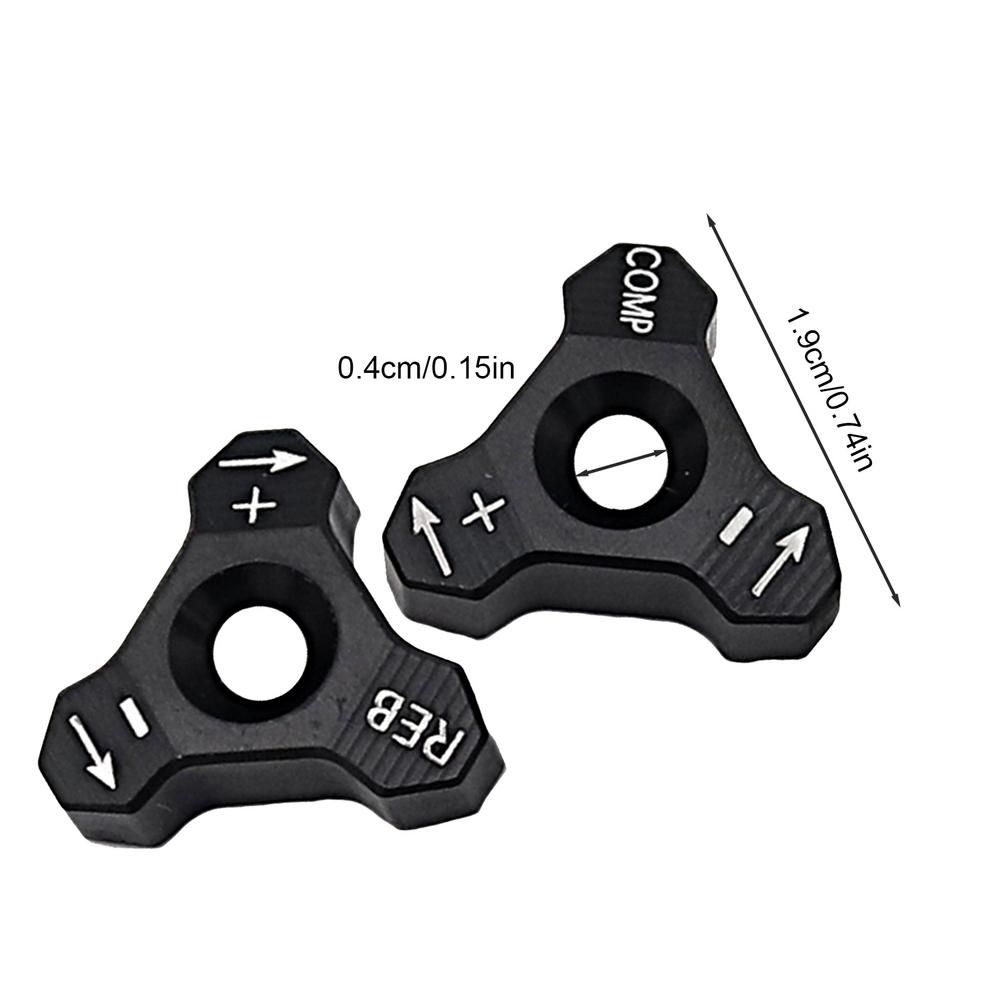 Front Fork Cap Suspension Cover Convenient Adjustment Front Shock Adjuster Suspension Forks Cover Adjuster Tube Bolt Cover