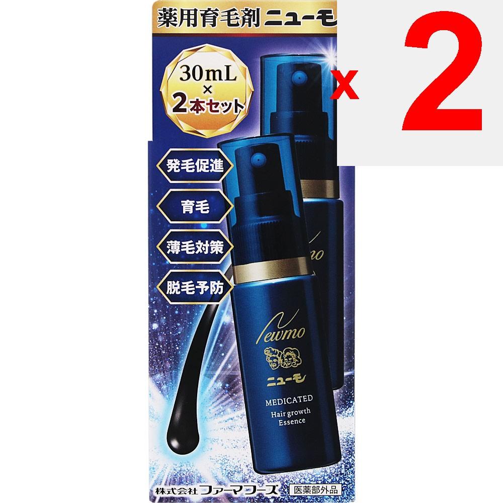 Meiji Pharmaceutical Medicated Hair Growth Tonic Newmo 30ml X 2 (Quasi-drug) General Use Indications: Promotes Hair Growth, Nourishes Hair, Stimulates