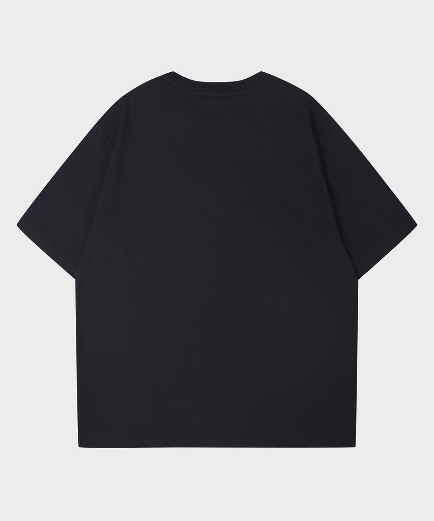 Jeiegseupi Askin Cooling Big Logo T-Shirt (Jr2Tsu170Bk)