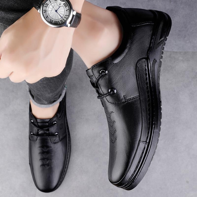 Модные кожаные туфли — фото 9