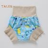 Baby Swimming Trunks 3-Layer Protection Urine Cushion Towel Washable Reusable Elastic Waist Baby Swim Shorts