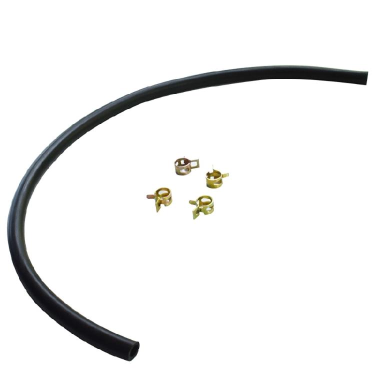 Manguera de Combustible con 10 Abrazaderas Diámetro Interior 7mm Manguera de Gas para Fuera de Borda Resistente a la Corrosión para Sistemas de Combustible de Coche Motocicleta Barco