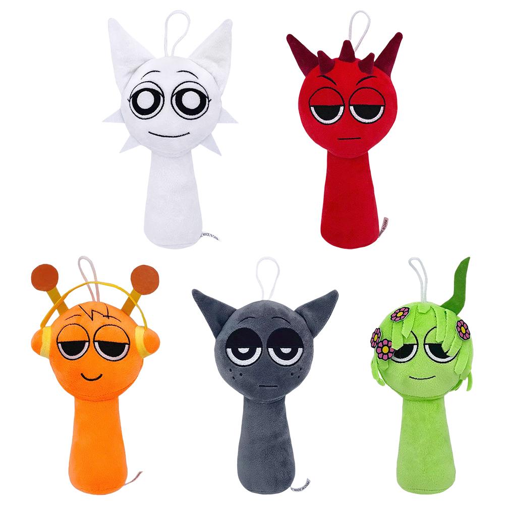 

5 шт. Плюшевые игрушки Милые Мягкие Набивные Фигурки Куклы Игровые Плюшевые Игрушки Подарки на День рождения Рождество для Поклонников и Детей