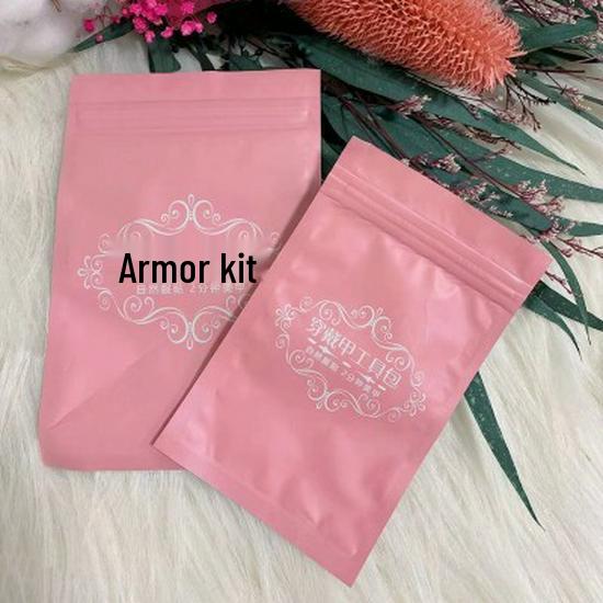 Nail Art Self-Sealing Frosted Plastic Bag Kit