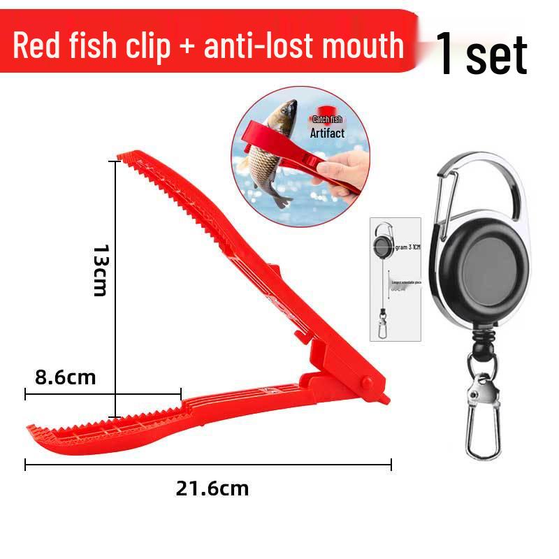 Multi-functional Non-slip Fish Controller: Pliers, Gripper, Remover Clip
