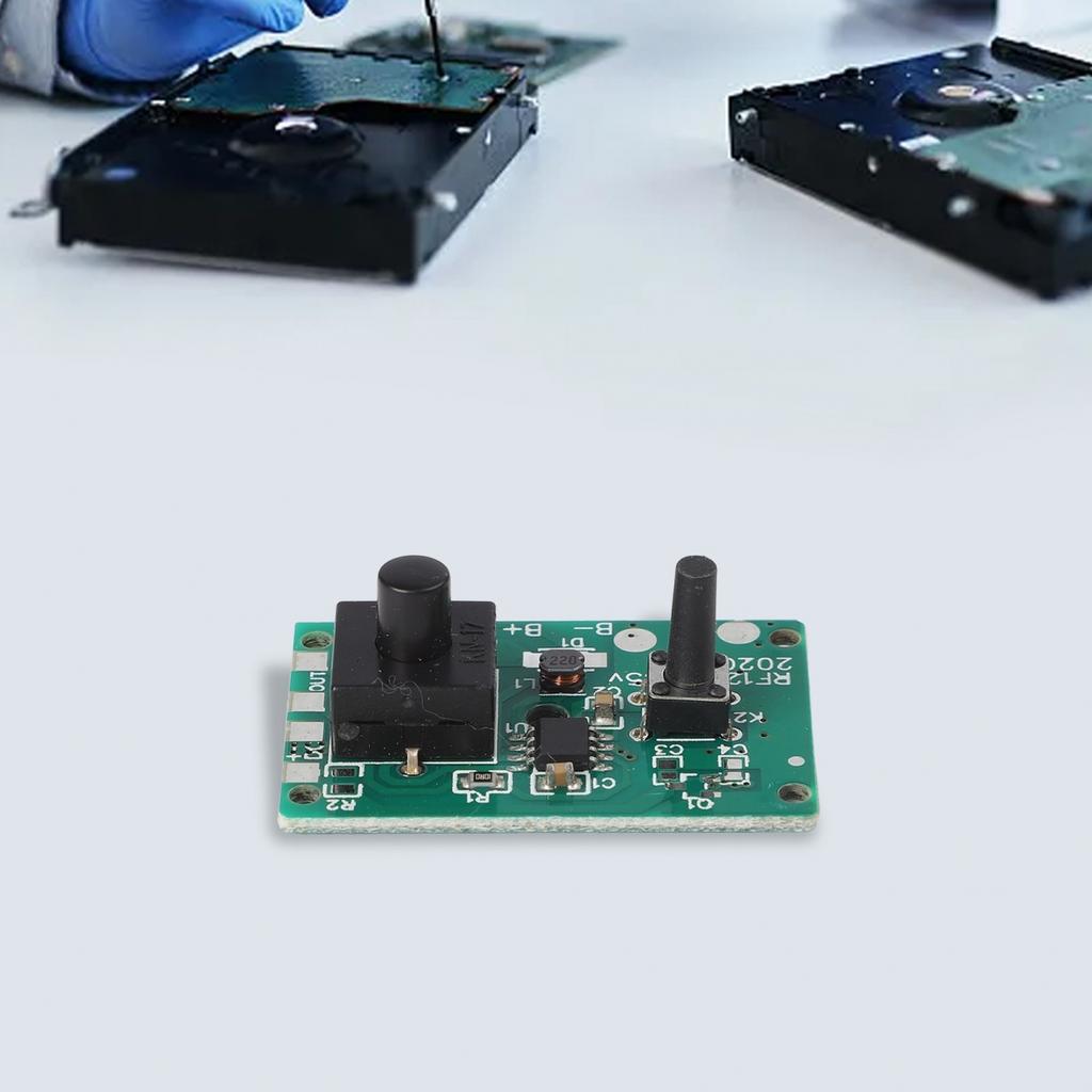 1 2V Solar Light String Circuit Board with Integrated Switch for Outdoor Use