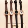 Hot Students Korean Version Watch Simple and Lovely Vintage Art with A Small Dial Watch for Student Teenager