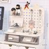Desktop Hole Board Display Stand Storage Box Organizer Hook Drawer Type Cosmetics Storage Rack Multifunct Office Desk Pen Holder