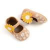 MYGGPP Frühling Herbst Sonnenblume Baby Prinzessin Schuhe Kleine Babyschuhe Babyschuhe Weichen Boden Kleinkind Schuhe