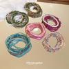 Bohemian Style Stacked Rice Bead Bracelet Seven-piece Set High-end Dopamine Bracelet Niche Fresh Jewelry Wholesale