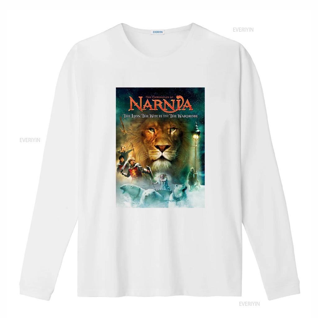 The Chronicles Of Narnia Lion Witch And Wardrobe T Shirt Classic Holiday Movie Print  Vintage Washed Slightly Casual