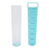 14 Grid Ice Cube Tray Easy Release Leakproof Vertical Ice Cube Mold for Camping Travel Office