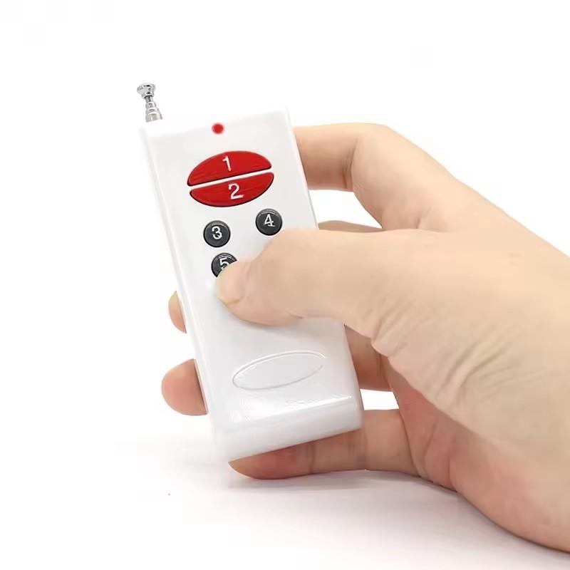 1km Transmitter Range RF 315 433Mhz Universal Remote Control 2/6/8 Keys for Fan Lamp Garage Remote Control белый