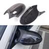 Auto Styling Schwarze Kohlefaser für BMW E81 E82 E87 E88 Pre-LCI E90 E91 E92 E93 LCI M3 Style Rückspiegelkappen