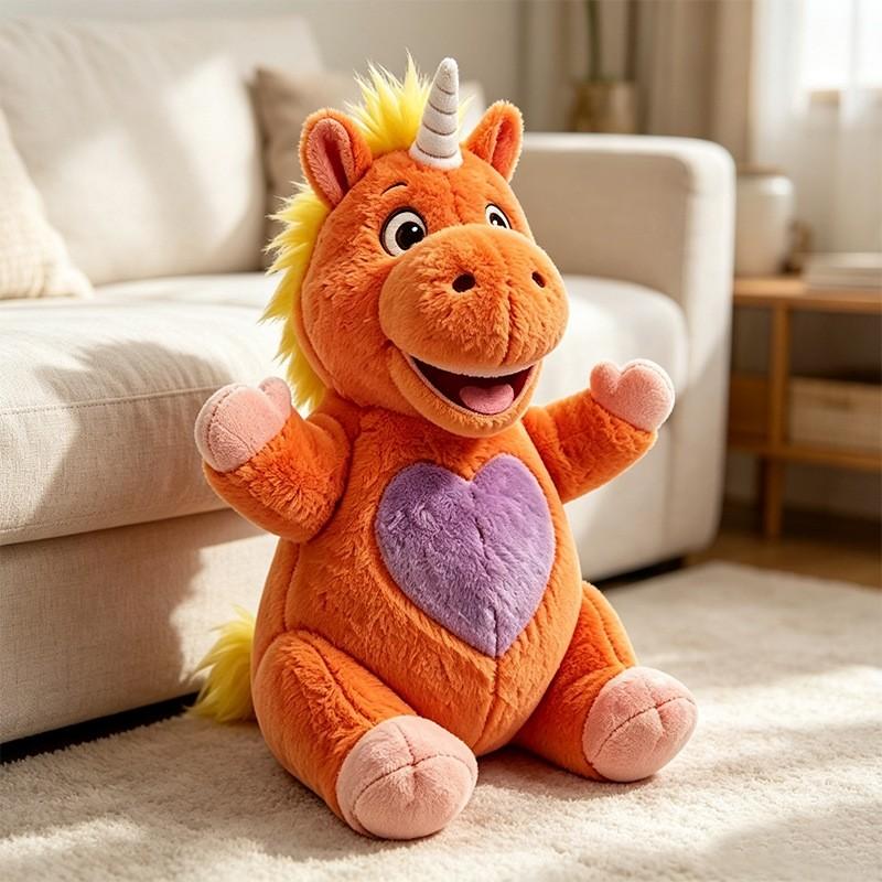 Buddy The Unicorn Stuffed Animal For Kids Bedroom Decor