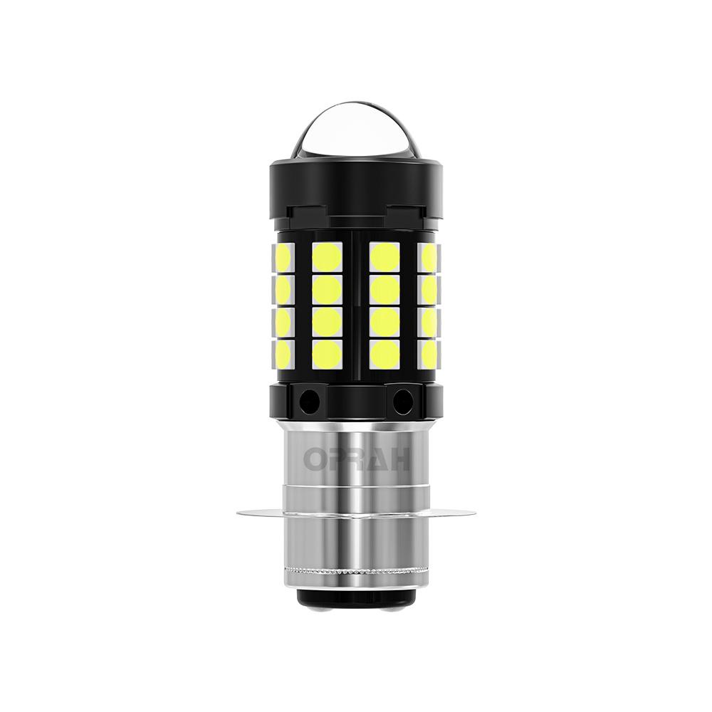

P15D LED Motorcycle Headlight Bulb High Low Beam Fog Lamp Dual Colors White Yellow Moto Accessories DRL Light For Motorbike KTM