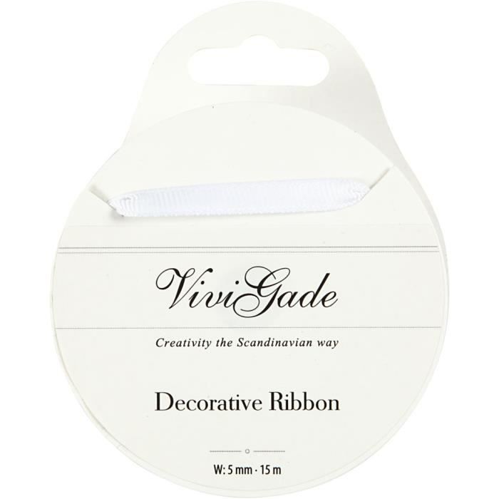 Vivi Gade Design Series Ribbed Grosgrain Ribbon. Ref 52473