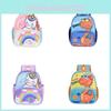 Cartoon Dinosaur Unicorn Backpack For Toddlers With Breathable Nylon For School Use