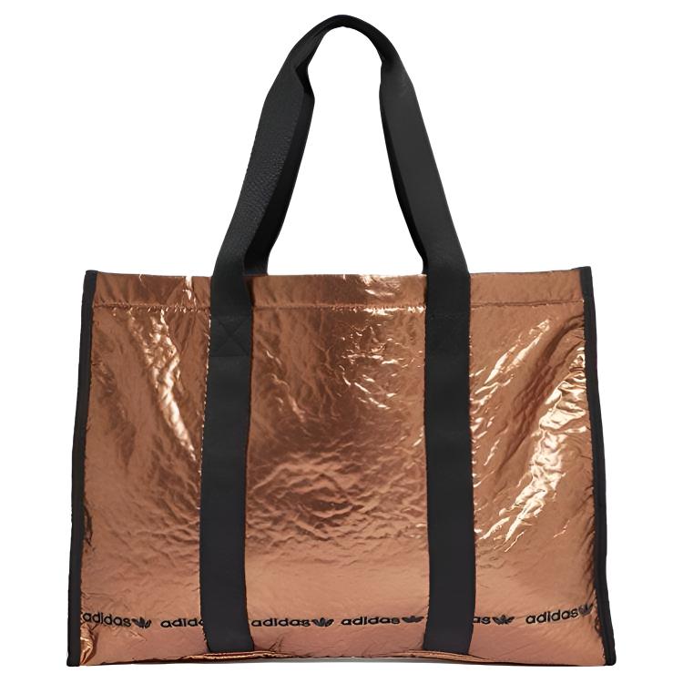 

Adidas Originals Nylon Tote Bag Shopping Bag Shoulder Bags Regular Unisex Gold Adidas GE4783
