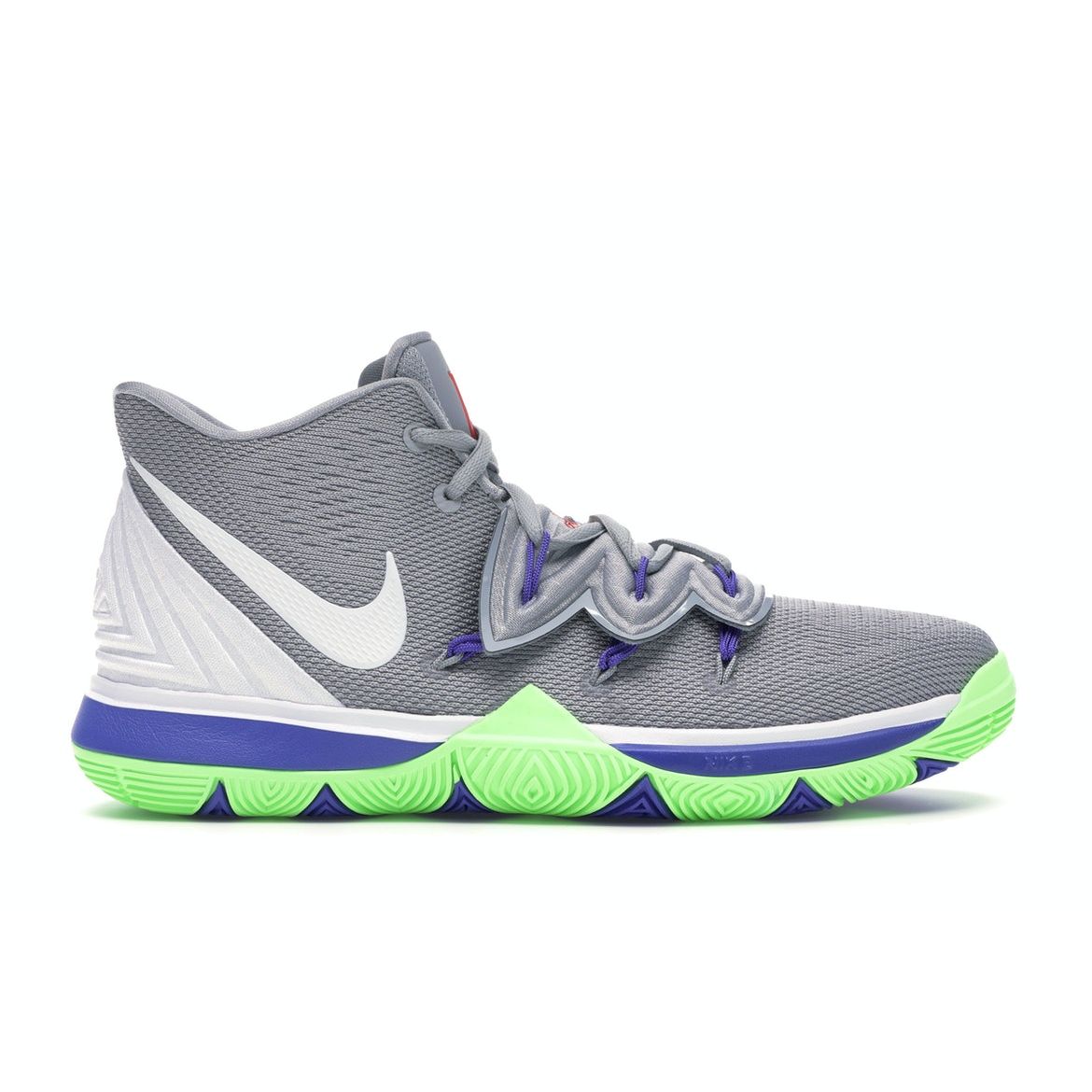 

Детские кроссовки Nike Kyrie 5 GS Wolf Grey Lime White-Lime-Blast AQ2456-099