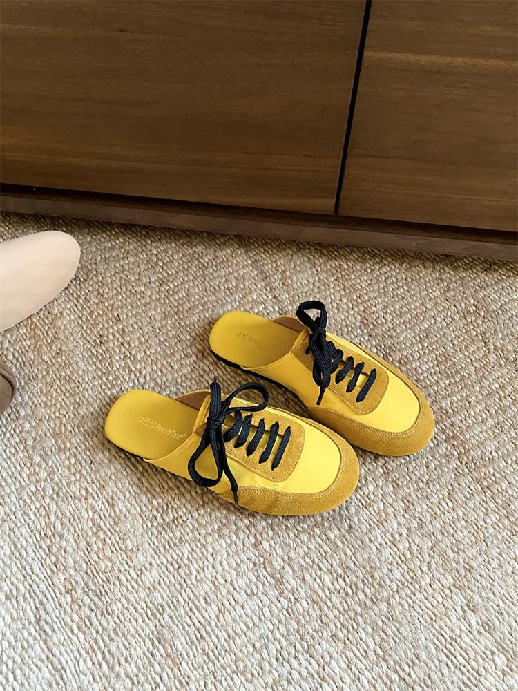 Mixed Color All Match Women Sneakers Flat Heel Walking Shoes Casual Trainers Female Runway Daily Sport Shoes For Girls