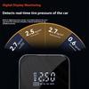 Rechargeable Air Compressor Vehicle Motorcycle Tire Inflator Pump Digital Display Pressure Gauge Detection with LED Lamp