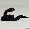 European-Style 3D Printed Multi-Color Movable Snake Ornament - Creative Art Figure Gift