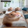 Hamster Duvet Cover King Queen Size Family Pet Guinea Pig Bedding Set for Kids Boys Girls Lovely Mini Animal 2/3pcs Quilt Cover