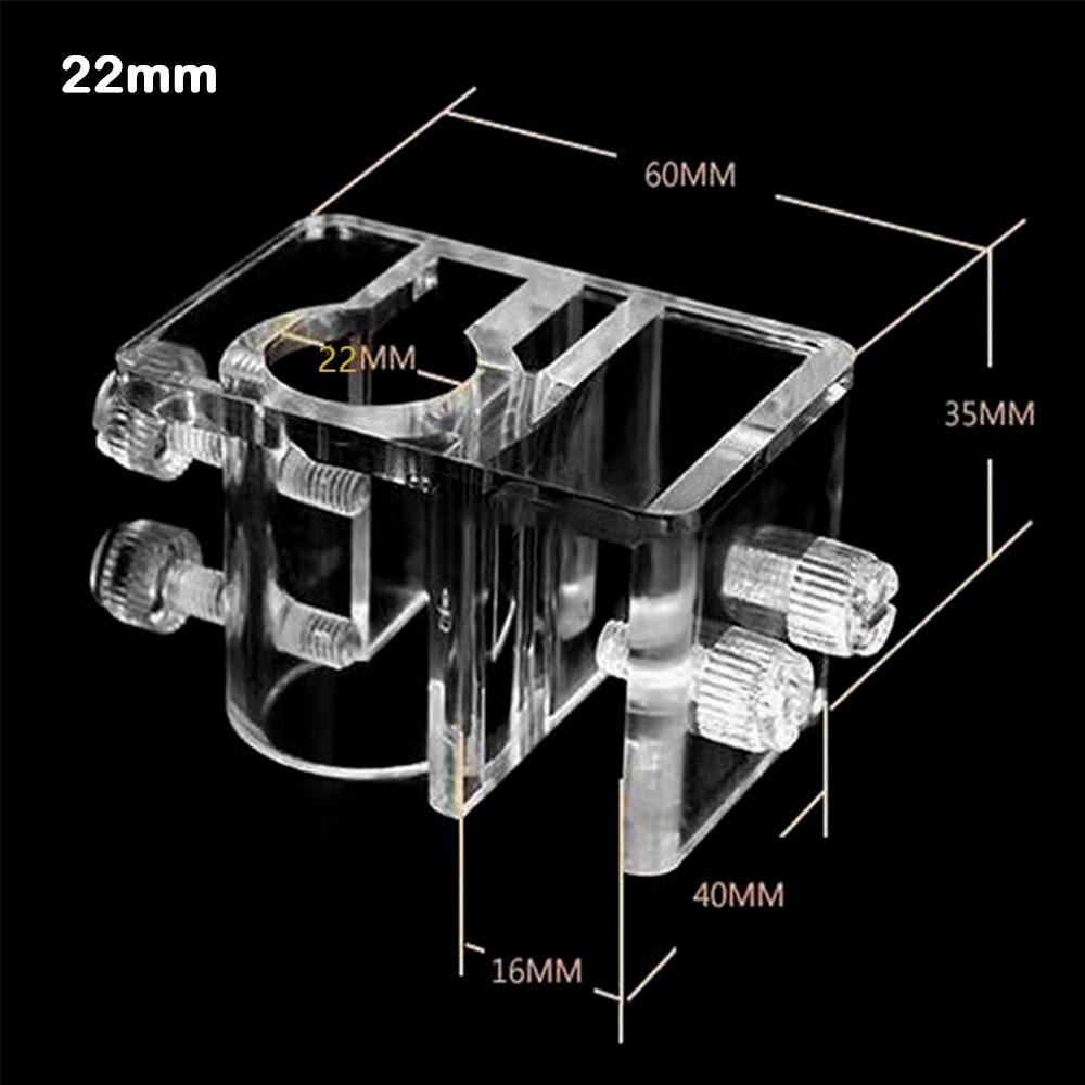 Easy To Install Hose Bracket Acrylic Material Aquarium Clip Holder  Fish Tank Accessories