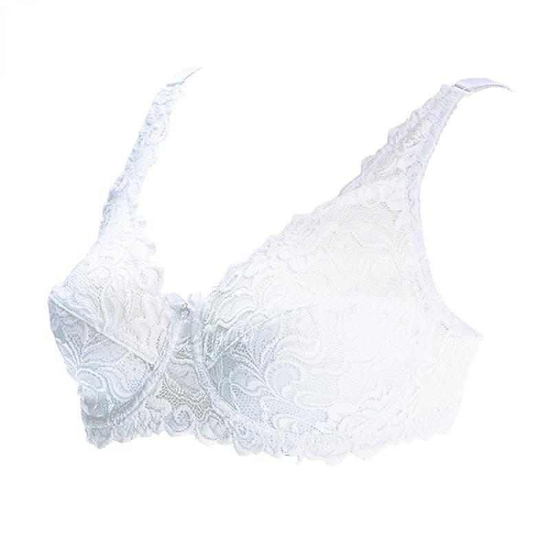 Большой женский кружевной бюстгальтер CDE — фото 21