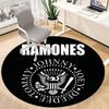 Ramones Emblem Office Round Area Rug, Under Office Chairs Bedroom Living Room Home Decor, a1022373