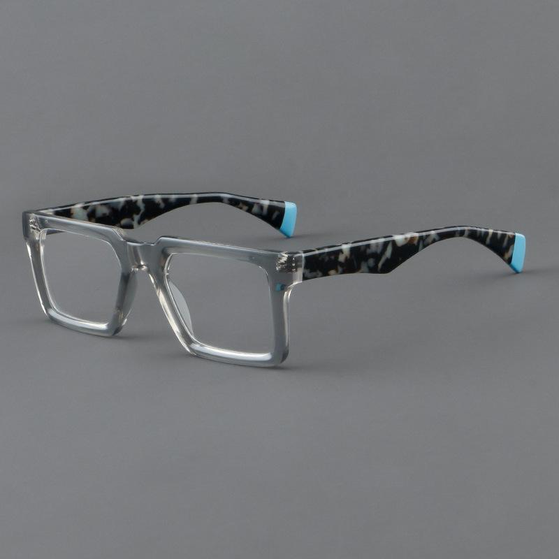 Fashion Green Optical Reading Glasses Brand Men Square Presbyopia Eyeglasses Prescription Women Anti Blue Light Computer Glasses