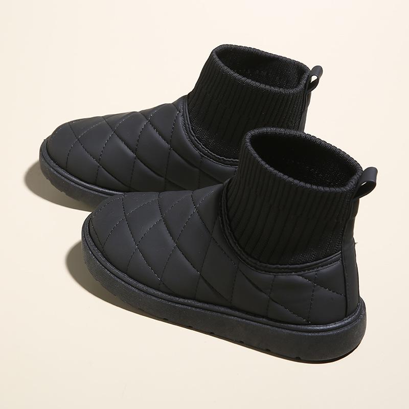 Ins Korean Version of Snow Boots for Women 2025 Winter New Velvet Female Student Cotton Shoes Heightening Muffin Casual Shoes RM881