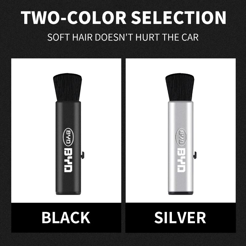 Car Interior Cleaning Brush Telescopic Small Soft Brush Car Accessories For BYD F3 S6 F0 Tang I3 S7 G3 E5 E2 E1 E3 E9 D1 S8 E6