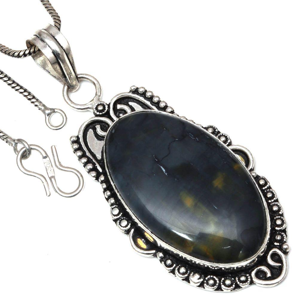 

Ожерелье Newlite Jasper Gemstone Handmade Antique Jewelry 2.5