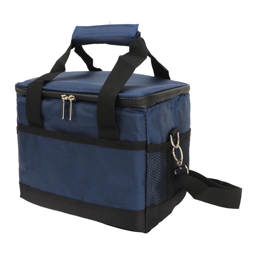 Insulated Cooler Bag Large Capacity Leakproof Waterproof Portable Lunch Bag with Adjustable Strap for Outdoor Picnic