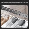 Invisible No-Drill Foldable Clothes Drying Rack for Balcony or Bathroom