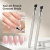 French Plaid Nail Art Brushes Set Line Grid Pattern Drawing Pen for DIY UV Gel Extension Paint Supplies Manicure Tool
