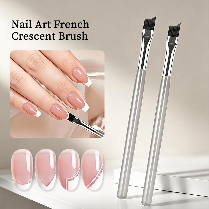 French Plaid Nail Art Brushes Set Line Grid Pattern Drawing Pen for DIY UV Gel Extension Paint Supplies Manicure Tool